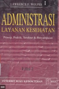 ADMINISTRASI LAYANAN KESEHATAN