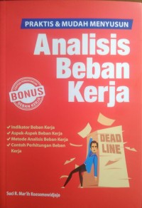 ANALISIS BEBAN KERJA