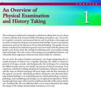 An Overview of Physical Examination and History Taking