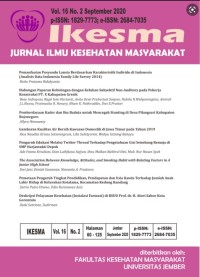 IKESMA: JURNAL ILMU KESEHATAN MASYARAKAT