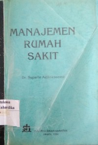 MANAJEMEN RUMAH SAKIT