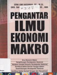 PENGANTAR ILMU EKONOMI MAKRO