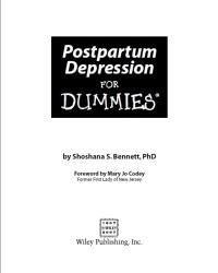 Postpartum Depression For Dummies