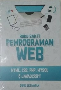 Buku Sakti Pemrograman WEB