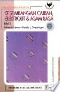 Keseimbangan Cairan, Elektrolit, dan Asam-Basa : Pocket Guide to Fluids, Electrolytes, and Acid-BAse Balance