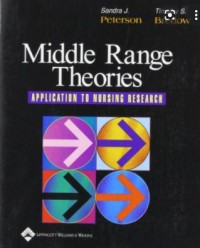 Middle Range Theories : Application to Nursing Research